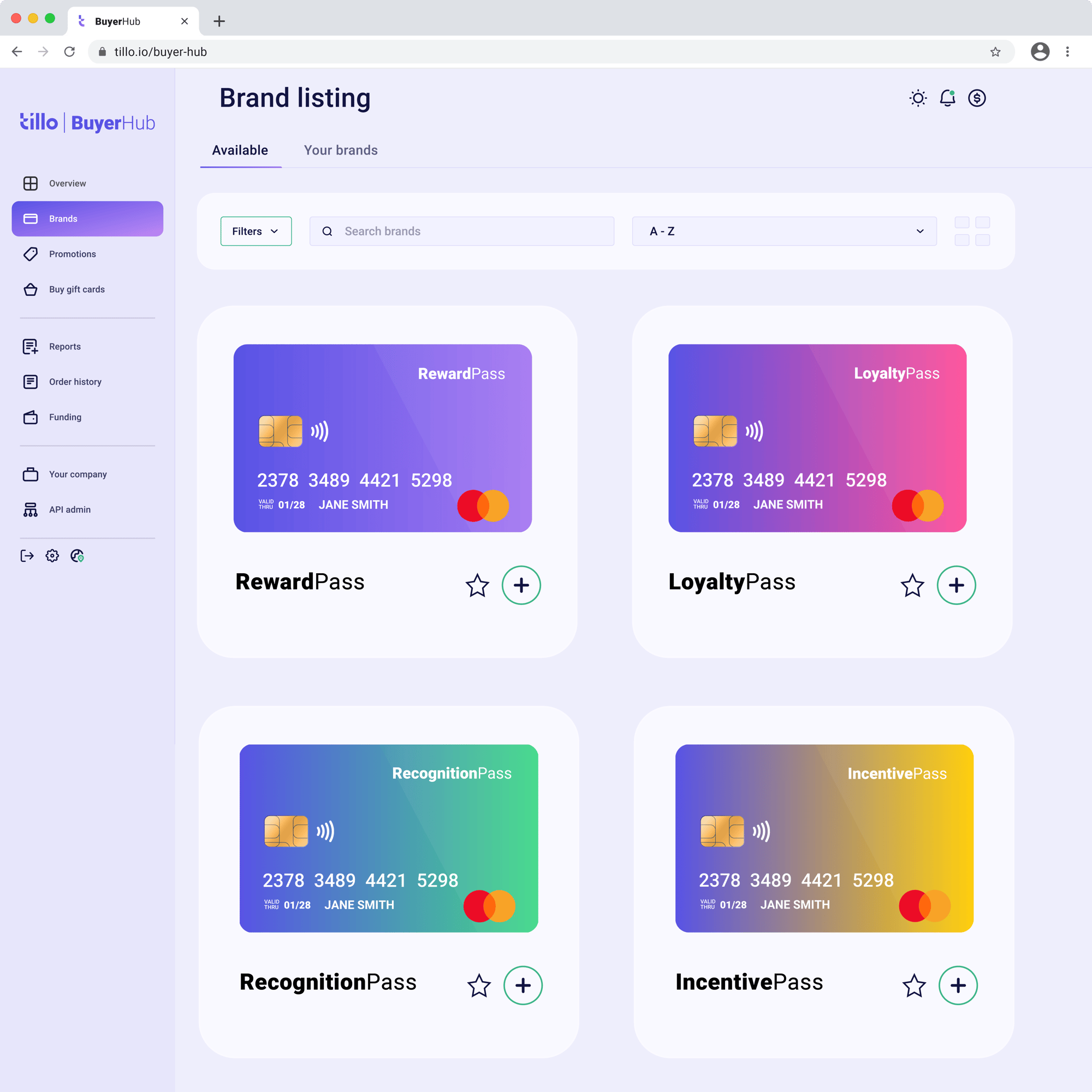 hub-dashboard-prepaid-cards