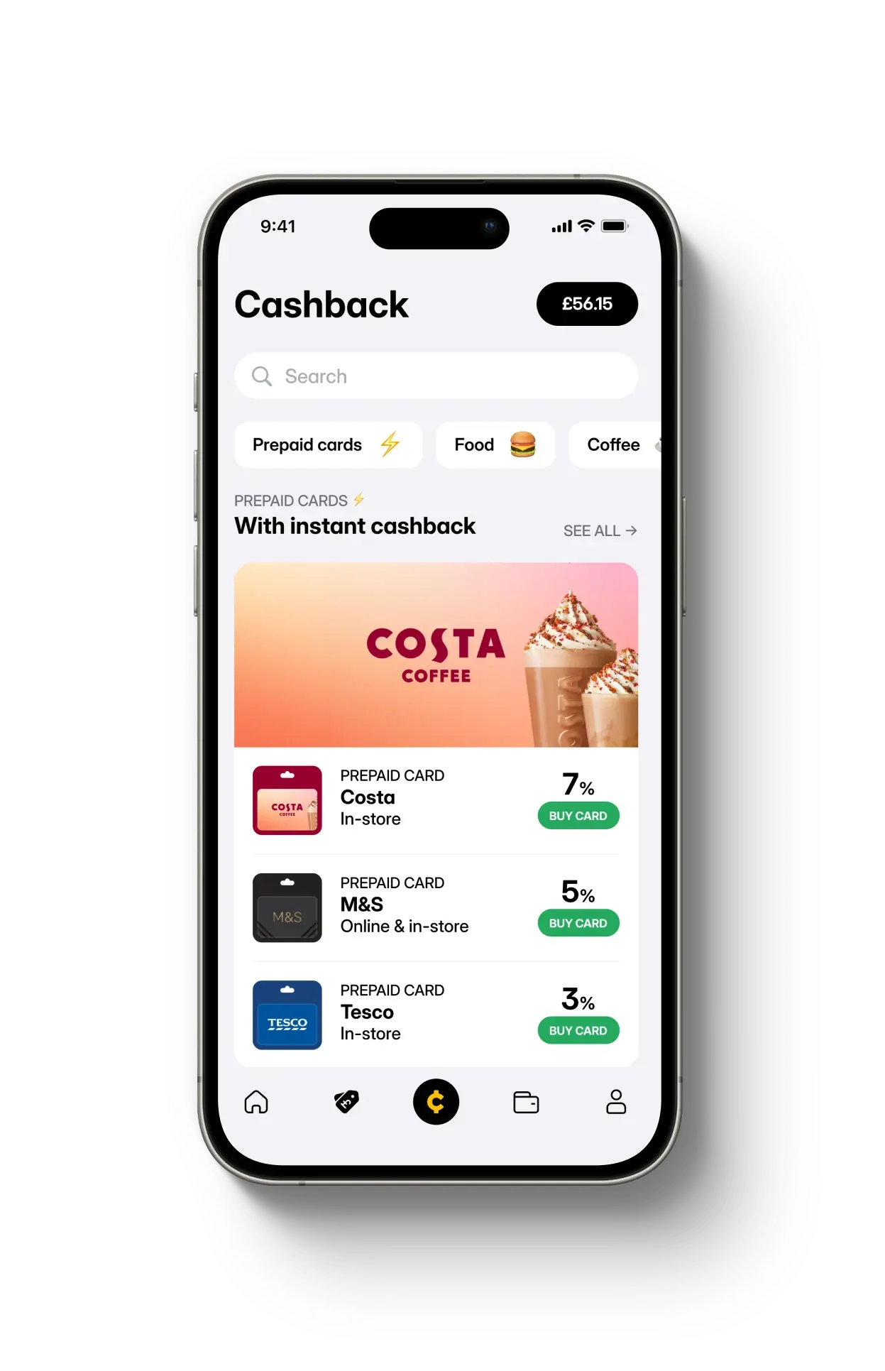 Cheddar Cashback app